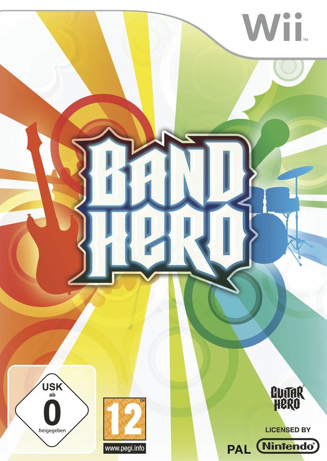 Caratula de Band Hero para Wii