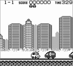 Pantallazo de Banishing Racer para Game Boy