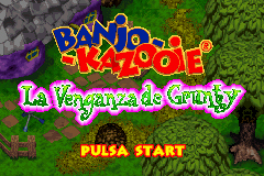 Pantallazo de Banjo Kazooie - La venganza de Grunty para Game Boy Advance