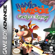 Caratula de Banjo-Kazooie: Gruntilda's Revenge para Game Boy Advance