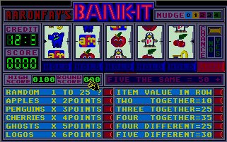 Pantallazo de Bank-It para Atari ST
