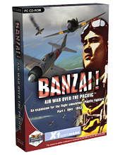 Caratula de Banzai! : For Pacific Fighters para PC