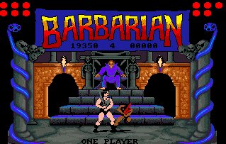 Pantallazo de Barbarian: The Ultimate Warrior para Amiga