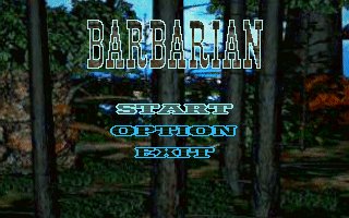 Pantallazo de Barbarian (1996) para PC