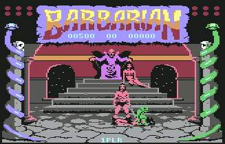 Pantallazo de Barbarian - The Ultimate Warrior Parte 1 para Commodore 64