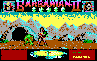 Pantallazo de Barbarian II: The Dungeon of Drax para PC