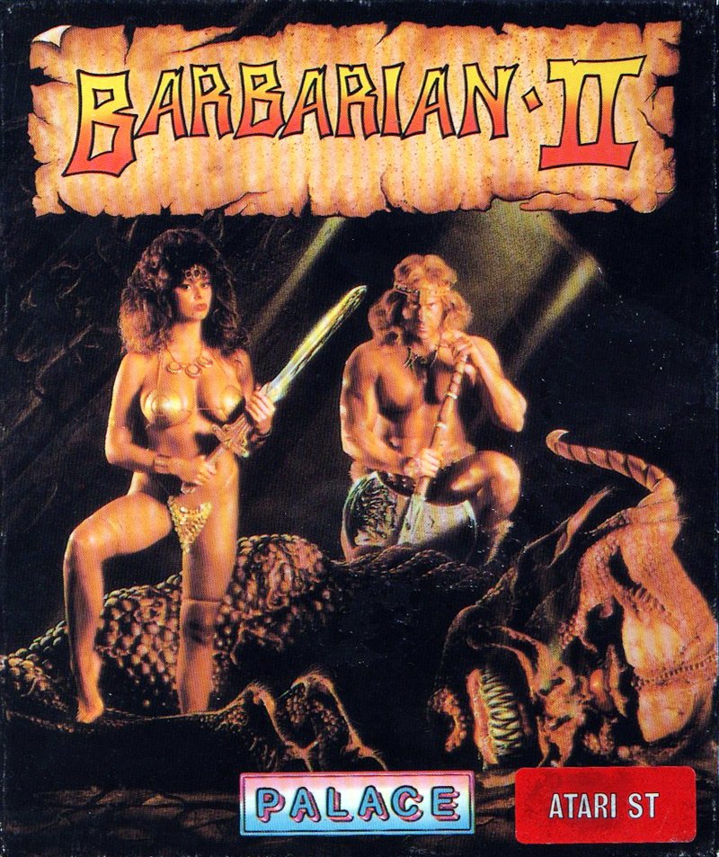 Caratula de Barbarian II para Atari ST