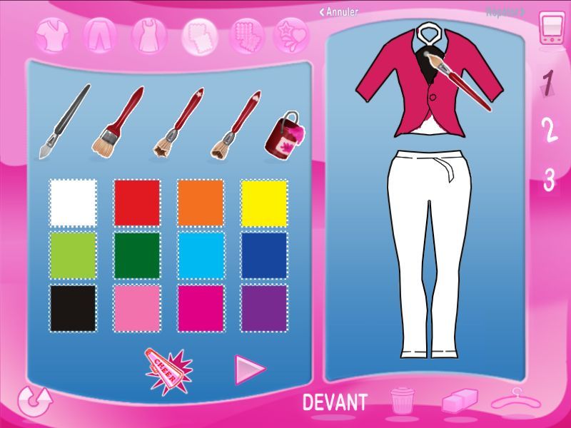 Jeux serveuse boite nuit