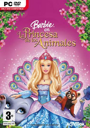 Caratula de Barbie: La Princesa De Los Animales para PC