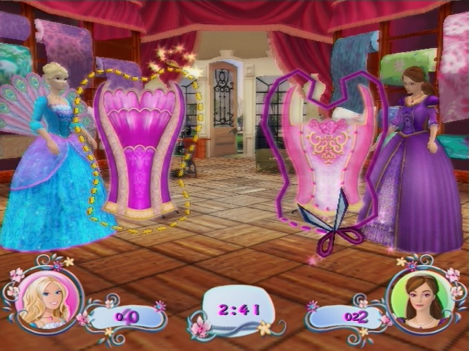 Pantallazo de Barbie: La Princesa De Los Animales para PlayStation 2