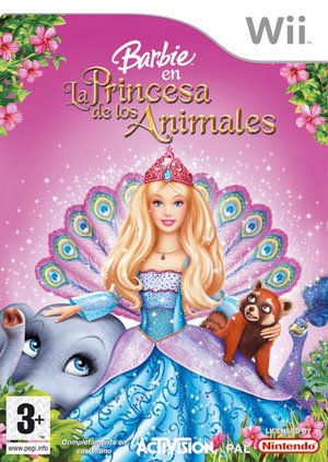 Caratula de Barbie: La Princesa De Los Animales para Wii
