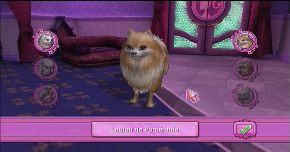 Pantallazo de Barbie: Salon De Belleza Para Mascotas para Wii