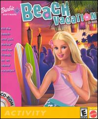 Caratula de Barbie Beach Vacation CD-ROM para PC