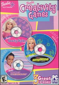 Caratula de Barbie Creativity Games para PC