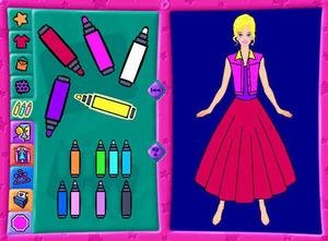 Pantallazo de Barbie Fashion Designer CD-ROM para PC