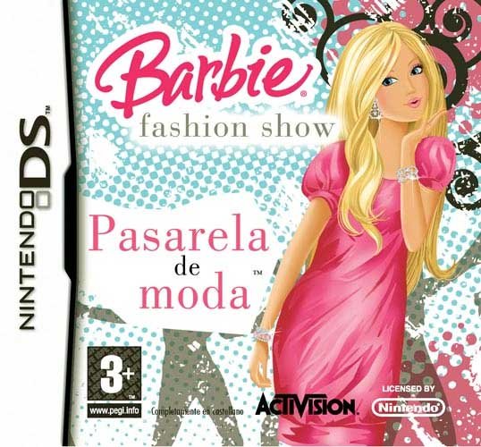 Caratula de Barbie Fashion Show: Pasarela De Moda para Nintendo DS