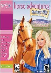 Caratula de Barbie Horse Adventures: Mystery Ride CD-ROM para PC