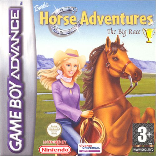 Caratula de Barbie Horse Adventures: The Big race para Game Boy Advance