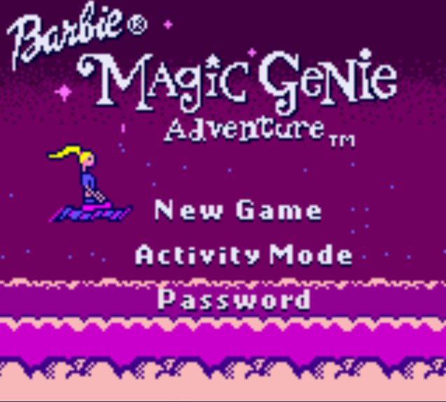 Pantallazo de Barbie Magic Genie Adventure para Game Boy Color