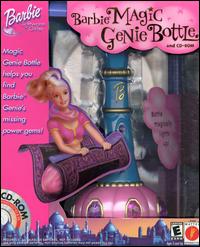 Caratula de Barbie Magic Genie Bottle and CD-ROM para PC