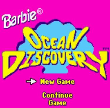 Pantallazo de Barbie Ocean Discovery para Game Boy Color