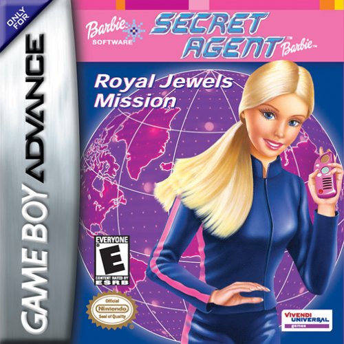 Caratula de Barbie Secret Agent para Game Boy Advance