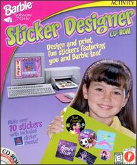 Caratula de Barbie Sticker Designer CD-ROM para PC