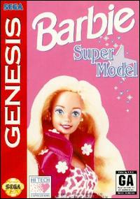 Caratula de Barbie Super Model para Sega Megadrive