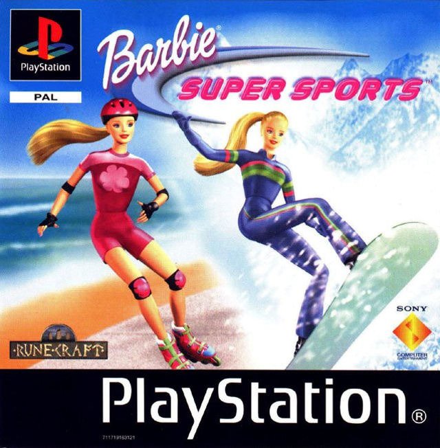 Caratula de Barbie Super Sports para PlayStation
