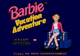 Pantallazo de Barbie Vacation Adventure para Sega Megadrive