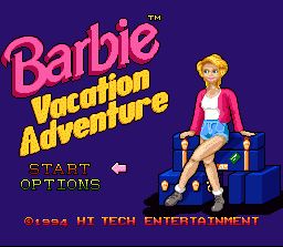 Pantallazo de Barbie Vacation Adventure para Super Nintendo