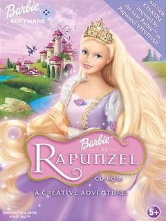 Caratula de Barbie as Rapunzel para PC