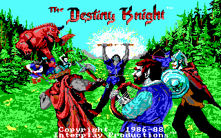 Pantallazo de Bard's Tale II: The Destiny Knight, The para PC
