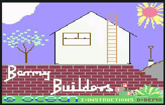 Pantallazo de Barmy Builders para Commodore 64