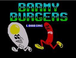 Pantallazo de Barmy Burgers para Spectrum