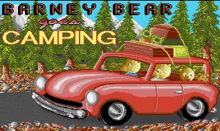 Pantallazo de Barney Bear Goes Camping para Amiga