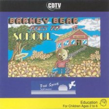Caratula de Barney Bear Goes To School para Amiga