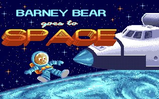 Pantallazo de Barney Bear Goes To Space para Amiga