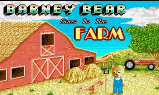 Pantallazo de Barney Bear Goes To The Farm para Amiga