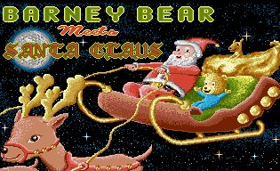 Pantallazo de Barney Bear Meets Santa Claus para Amiga
