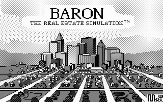 Pantallazo de Baron: The Real Estate Simulator para PC