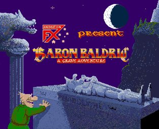 Pantallazo de Baron Baldric - A Grave Adventure para Amiga