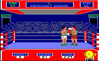 Pantallazo de Barry McGuigan World Championship Boxing para Amstrad CPC