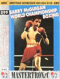 Caratula de Barry McGuigan World Championship Boxing para Amstrad CPC