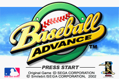 Pantallazo de Baseball Advance para Game Boy Advance