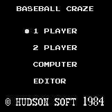 Pantallazo de Baseball Craze para MSX