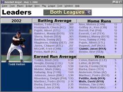 Pantallazo de Baseball Mogul 2003 para PC