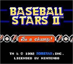 Pantallazo de Baseball Stars II para Nintendo (NES)