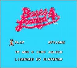 Pantallazo de Bases Loaded 4 para Nintendo (NES)
