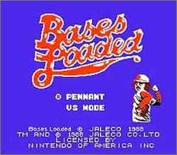 Pantallazo de Bases Loaded para Nintendo (NES)